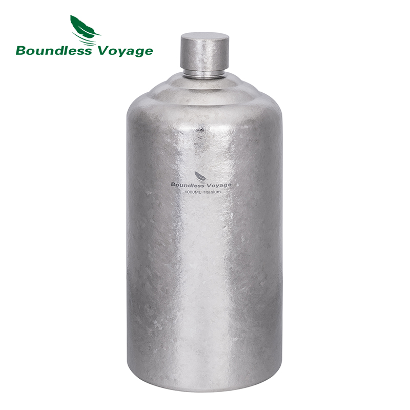 Wine Beer And Spirits - Boundless Voyage Titanium Flask Bottle Men