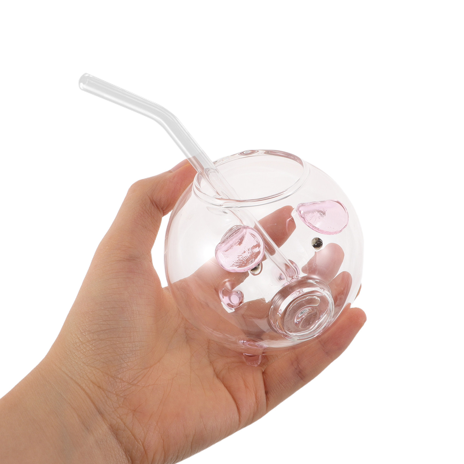 Creative Pig Shaped Glass Cock - Wine Beer Juice review and price
