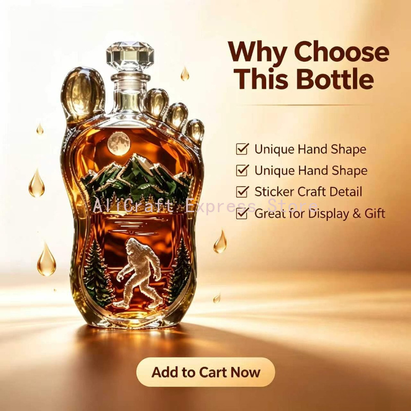 Bigfoot Footprint Whiskey Deca - Wine Beer And Spirits review and price