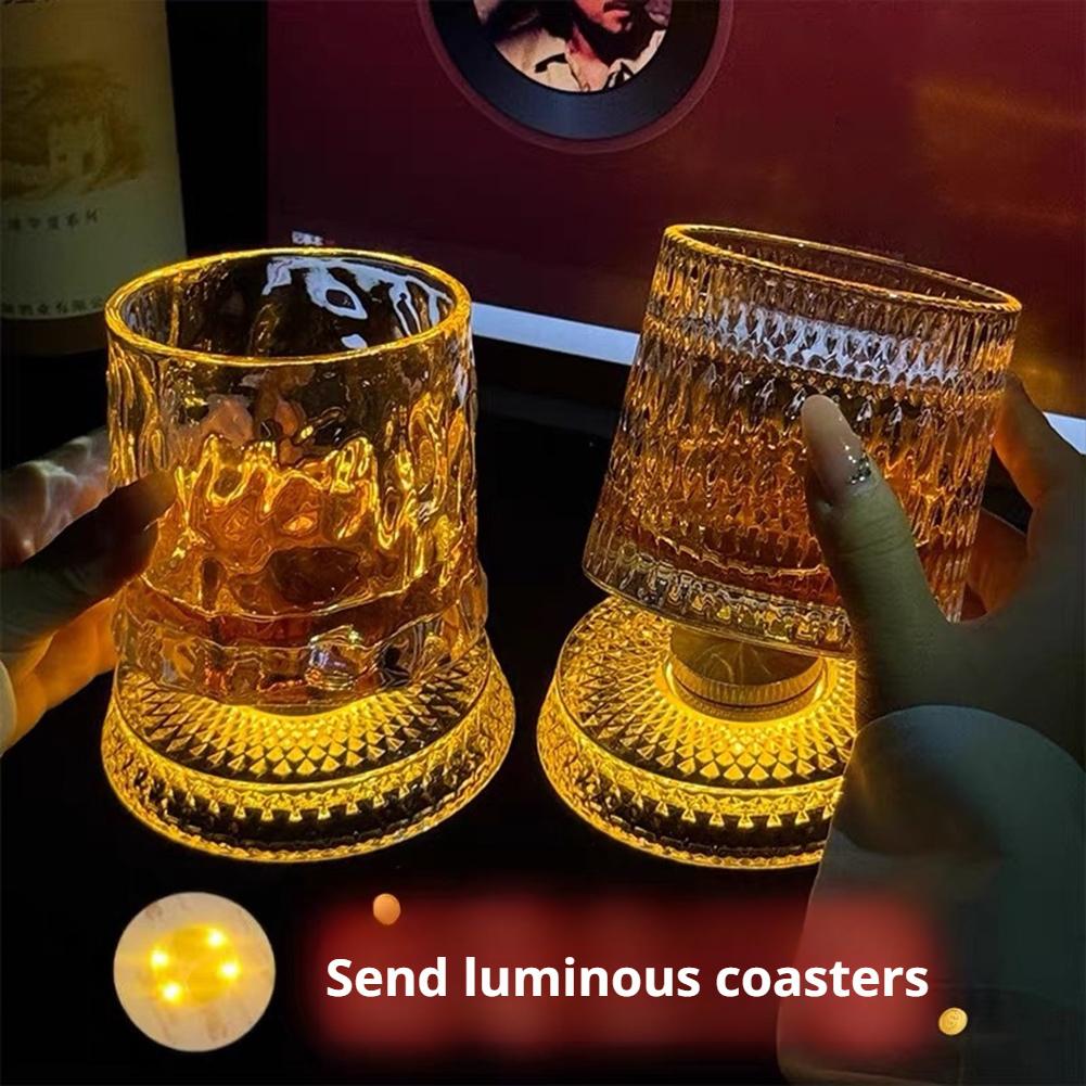 Rotating Whiskey Glass Creativ - Wine Beer The Whiskey review and price