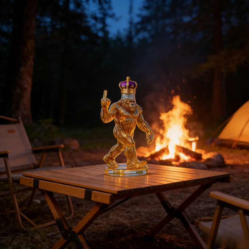 Funny Bigfoot Crown Whiskey De - Wine Beer And Spirits review and price