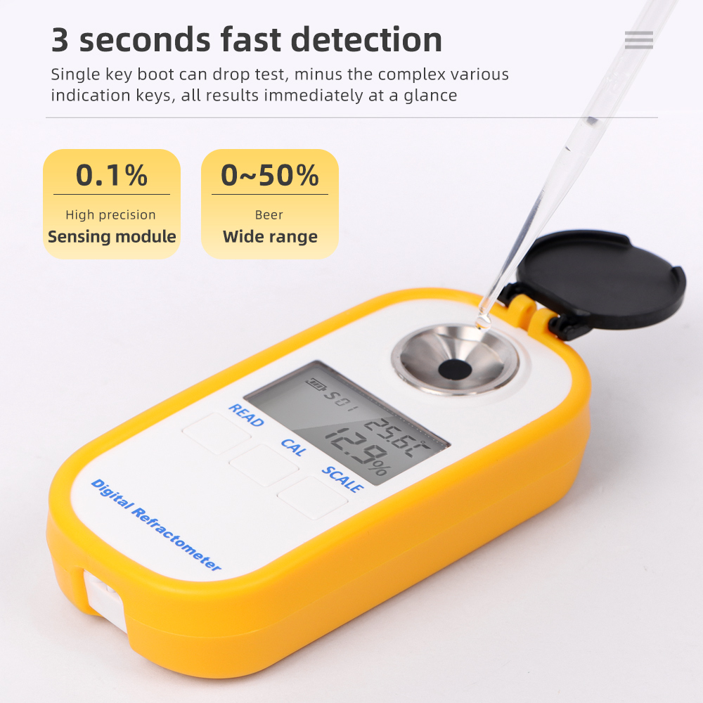Digital Alcohol Refractometer  - Wine Beer And Spirits review and price