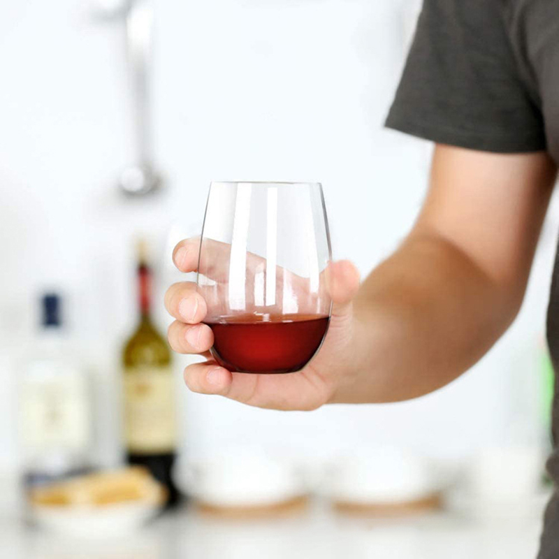 2/4Pcs Shatterproof Plastic Wi - Wine Beer Juice review and price