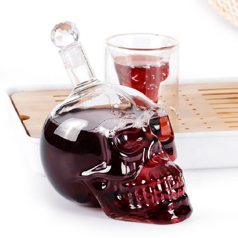 Creative Skull Head Decanter C - Wine Beer And Spirits review and price