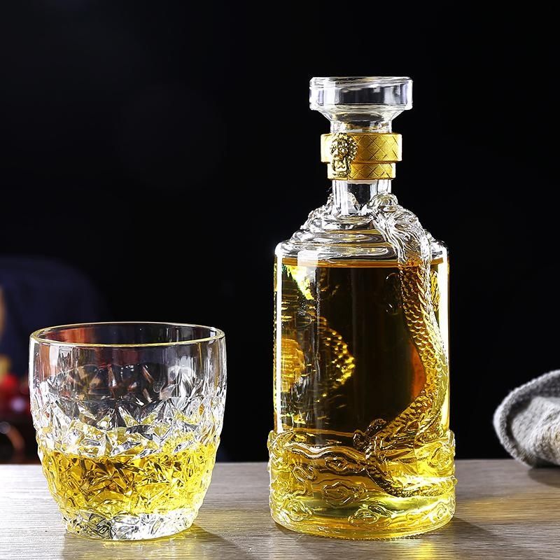 500ML round shaped dragon engr - Wine Beer And Spirits review and price