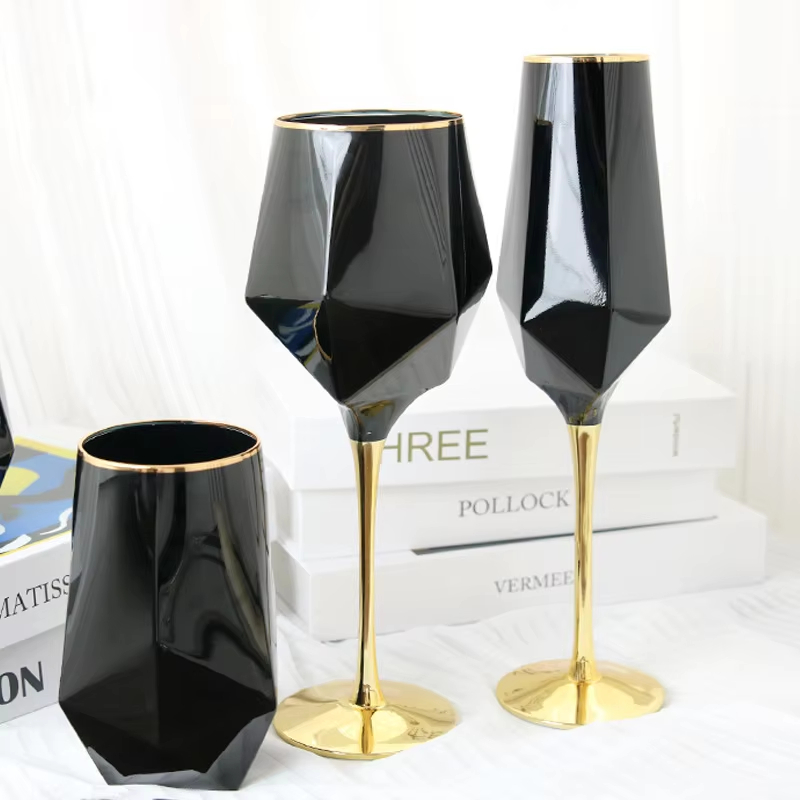 Pure Black Crystal Golden Edge - Wine Beer The Whiskey review and price