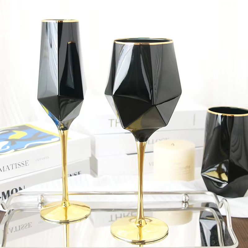 Pure Black Crystal Golden Edge - Wine Beer The Whiskey review and price