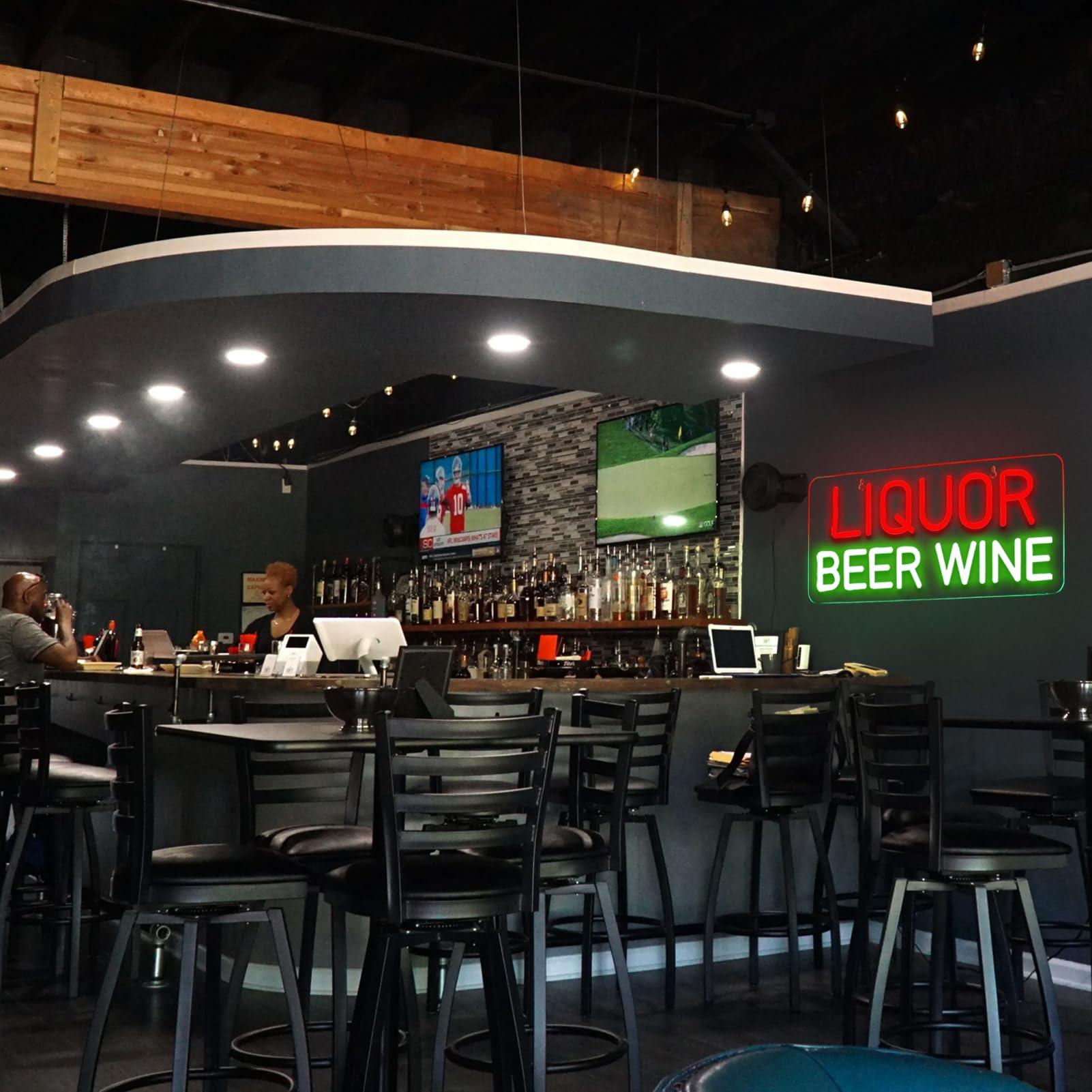 Liquor Beer Wine Neon Signs fo - Wine In Beer Store review and price
