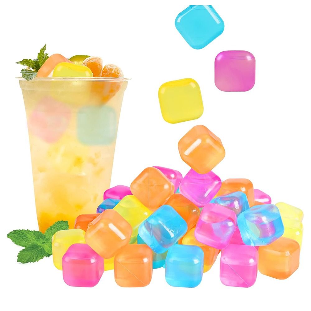 Plastic Ice Cubes 20Pack Color - Wine Beer And Spirits review and price