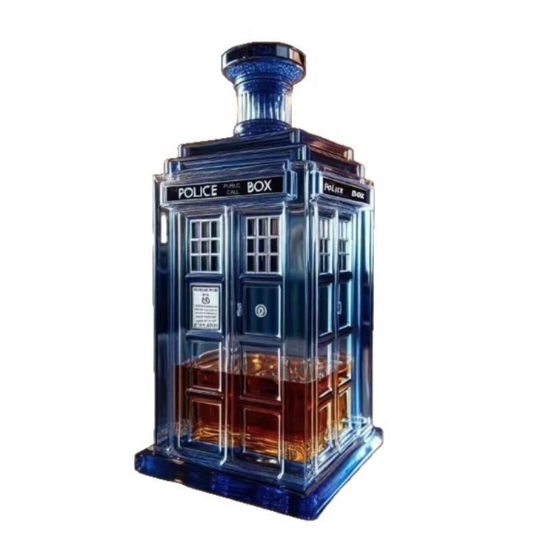 Creative Phone Booth Decanter  - Wine Beer The Whiskey review and price